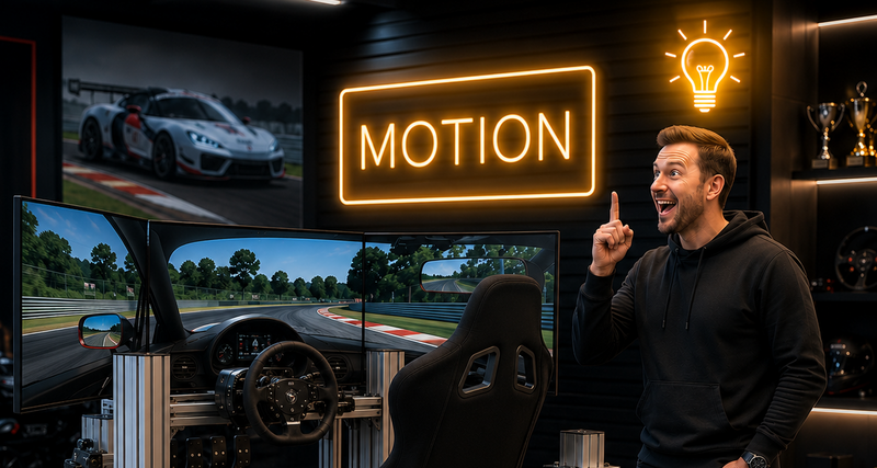 artical on how motion simulation works in a sim racing platform